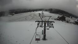 Dolní část sjezdovky Skiareálu Ramzová