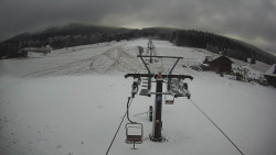 Dolní část sjezdovky Skiareálu Ramzová