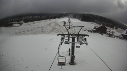 Dolní část sjezdovky Skiareálu Ramzová