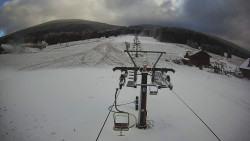 Dolní část sjezdovky Skiareálu Ramzová