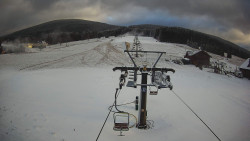 Dolní část sjezdovky Skiareálu Ramzová