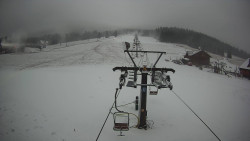 Dolní část sjezdovky Skiareálu Ramzová