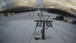 Dolní část sjezdovky Skiareálu Ramzová