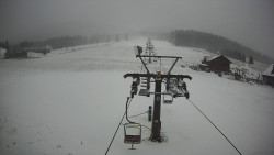 Dolní část sjezdovky Skiareálu Ramzová