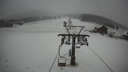 Dolní část sjezdovky Skiareálu Ramzová