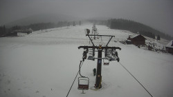 Dolní část sjezdovky Skiareálu Ramzová