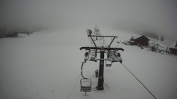 Dolní část sjezdovky Skiareálu Ramzová