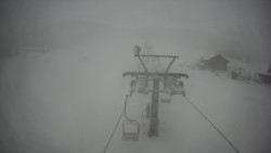 Dolní část sjezdovky Skiareálu Ramzová