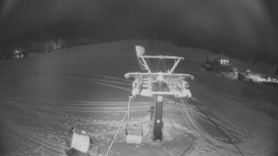 Dolní část sjezdovky Skiareálu Ramzová