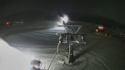 Dolní část sjezdovky Skiareálu Ramzová