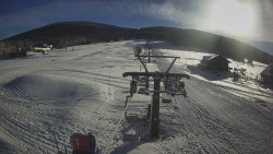 Dolní část sjezdovky Skiareálu Ramzová