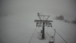 Dolní část sjezdovky Skiareálu Ramzová