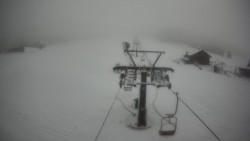 Dolní část sjezdovky Skiareálu Ramzová