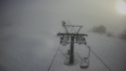 Dolní část sjezdovky Skiareálu Ramzová