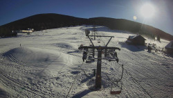 Dolní část sjezdovky Skiareálu Ramzová