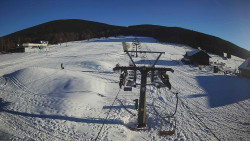 Dolní část sjezdovky Skiareálu Ramzová