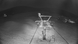 Dolní část sjezdovky Skiareálu Ramzová