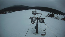 Dolní část sjezdovky Skiareálu Ramzová