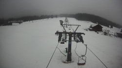 Dolní část sjezdovky Skiareálu Ramzová