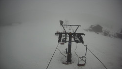 Dolní část sjezdovky Skiareálu Ramzová