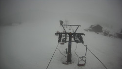 Dolní část sjezdovky Skiareálu Ramzová