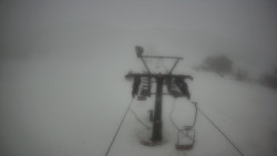 Dolní část sjezdovky Skiareálu Ramzová