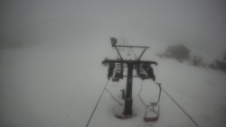 Dolní část sjezdovky Skiareálu Ramzová