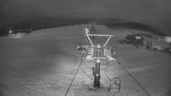 Dolní část sjezdovky Skiareálu Ramzová