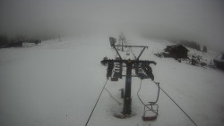 Dolní část sjezdovky Skiareálu Ramzová