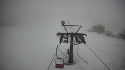 Dolní část sjezdovky Skiareálu Ramzová