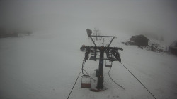 Dolní část sjezdovky Skiareálu Ramzová