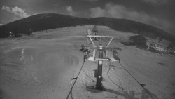 Dolní část sjezdovky Skiareálu Ramzová