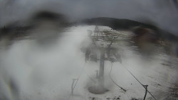 Dolní část sjezdovky Skiareálu Ramzová