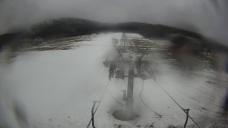 Dolní část sjezdovky Skiareálu Ramzová