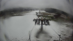 Dolní část sjezdovky Skiareálu Ramzová