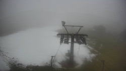 Dolní část sjezdovky Skiareálu Ramzová