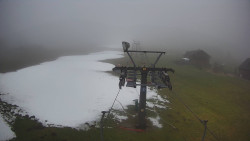 Dolní část sjezdovky Skiareálu Ramzová