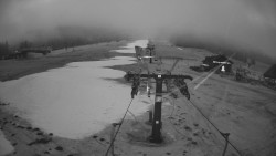 Dolní část sjezdovky Skiareálu Ramzová