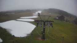 Dolní část sjezdovky Skiareálu Ramzová