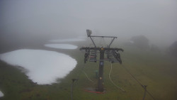 Dolní část sjezdovky Skiareálu Ramzová