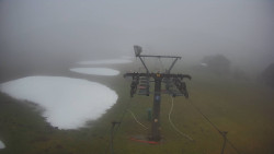 Dolní část sjezdovky Skiareálu Ramzová