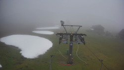 Dolní část sjezdovky Skiareálu Ramzová