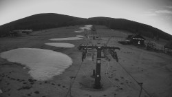 Dolní část sjezdovky Skiareálu Ramzová