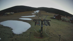 Dolní část sjezdovky Skiareálu Ramzová