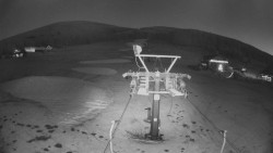 Dolní část sjezdovky Skiareálu Ramzová