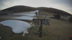 Dolní část sjezdovky Skiareálu Ramzová