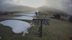 Dolní část sjezdovky Skiareálu Ramzová