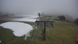 Dolní část sjezdovky Skiareálu Ramzová