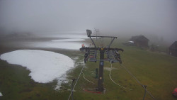 Dolní část sjezdovky Skiareálu Ramzová