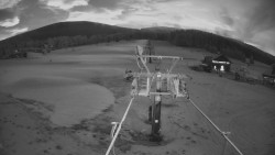 Dolní část sjezdovky Skiareálu Ramzová